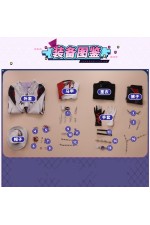 1/3 Delusion Honkai Star Rail Ashveil La Mancha Cosplay Costume